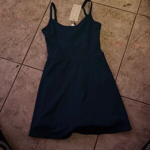 NWT Ptula athletic dress with shorts in XSmall in dark teal